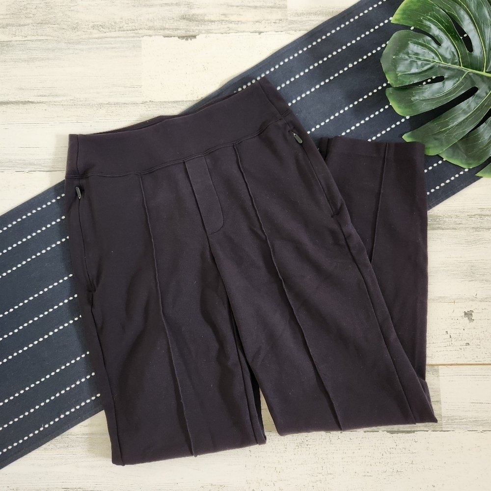 Athleta Eastbound Straight Leg Pants Black Size 2
